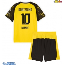 Borussia Dortmund Julian Brandt #10 Replica Home Minikit 2025-26 Short Sleeve (+ pants)